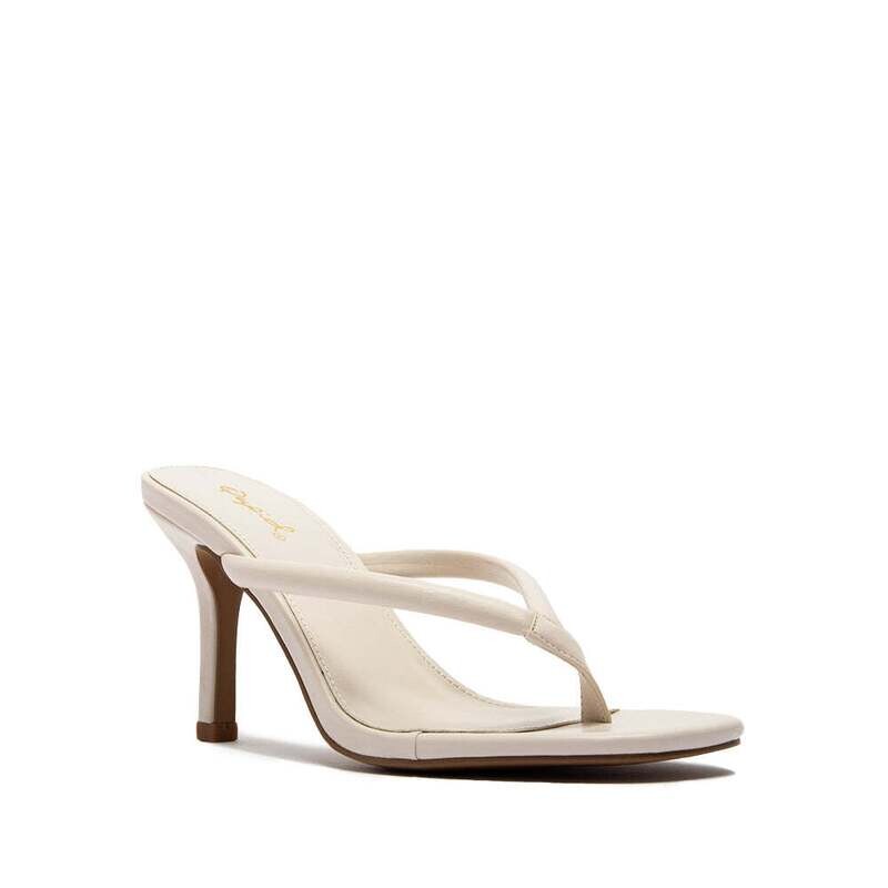 Off White Thong Sandal