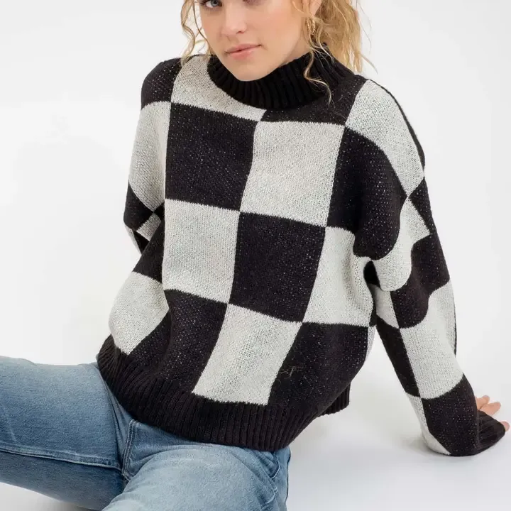Checkered Sweater