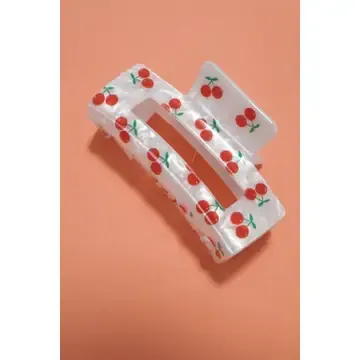 Cherry Claw Clip