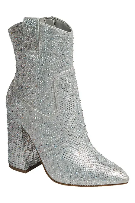 Rhinestone Booties