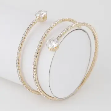 Jeweled Wrap Cuff