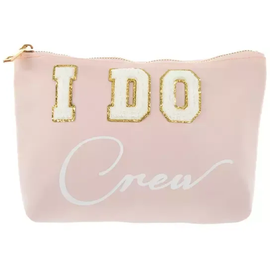 I Do Crew Zip Pouch