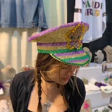Mardi Gras Captain Hat