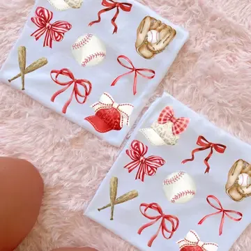 Heather Grey Baseball Grapic Tee