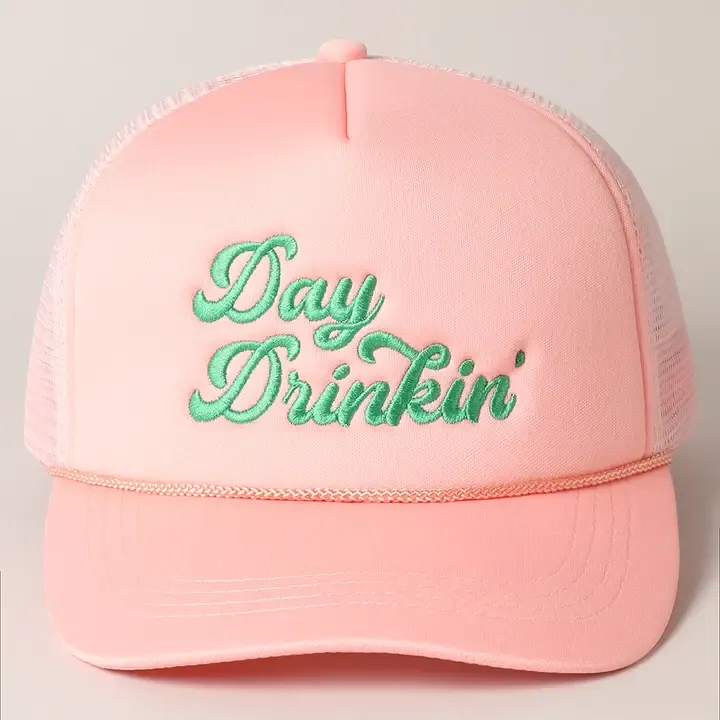 Day Drinkin Mesh Trucker Hat