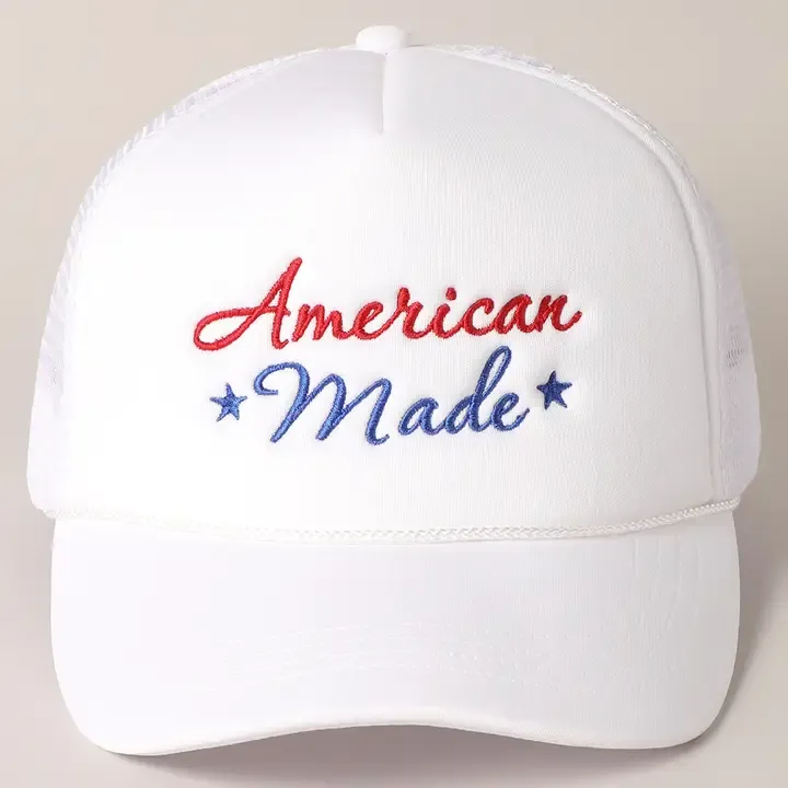 American Made Mesh Trucker Hat