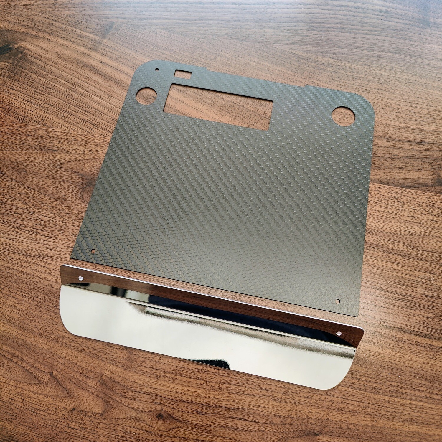 Carbon Fiber Front Panel Kit - Decent Espresso