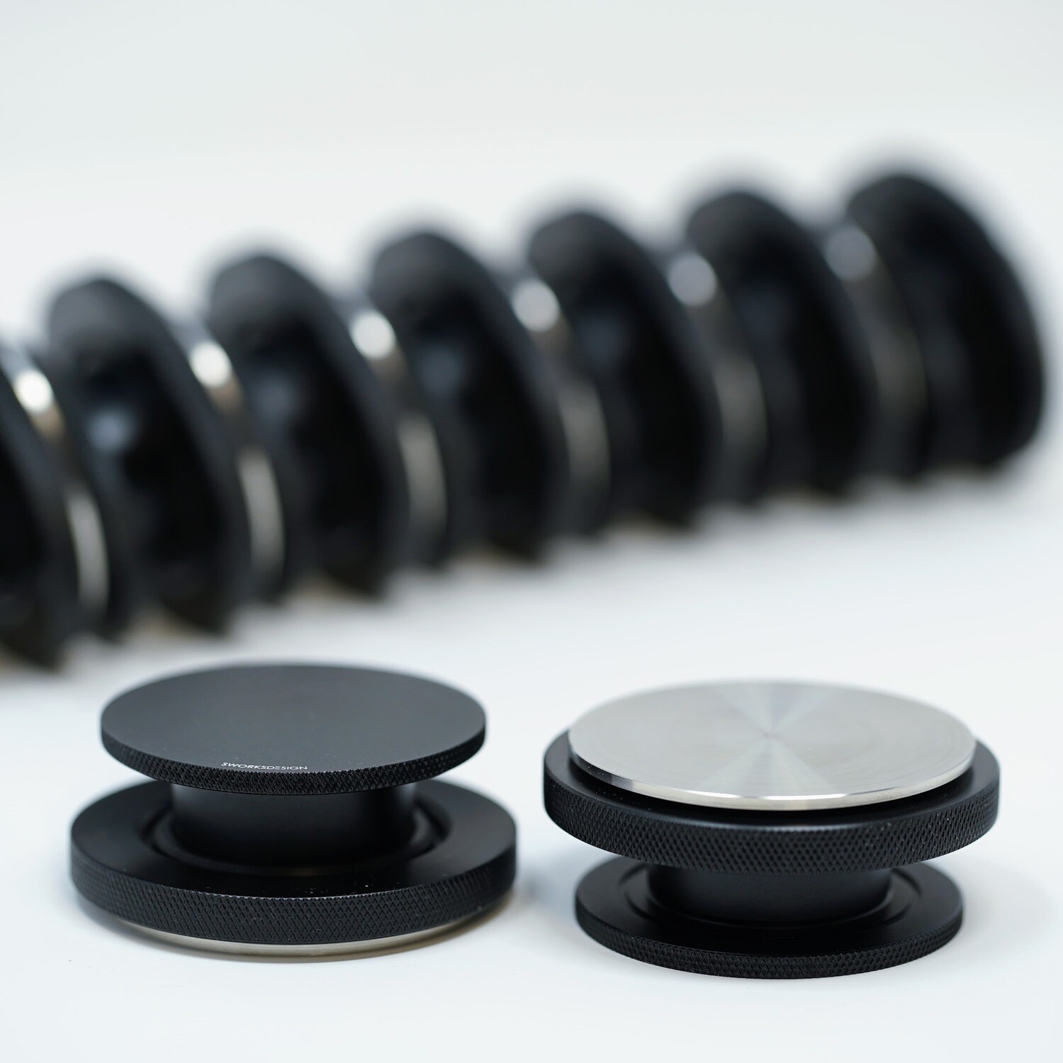 コーヒーメーカー・エスプレッソマシン SWORKS DESIGN PANCAKE TAMPER 49mm Pancake Tamper