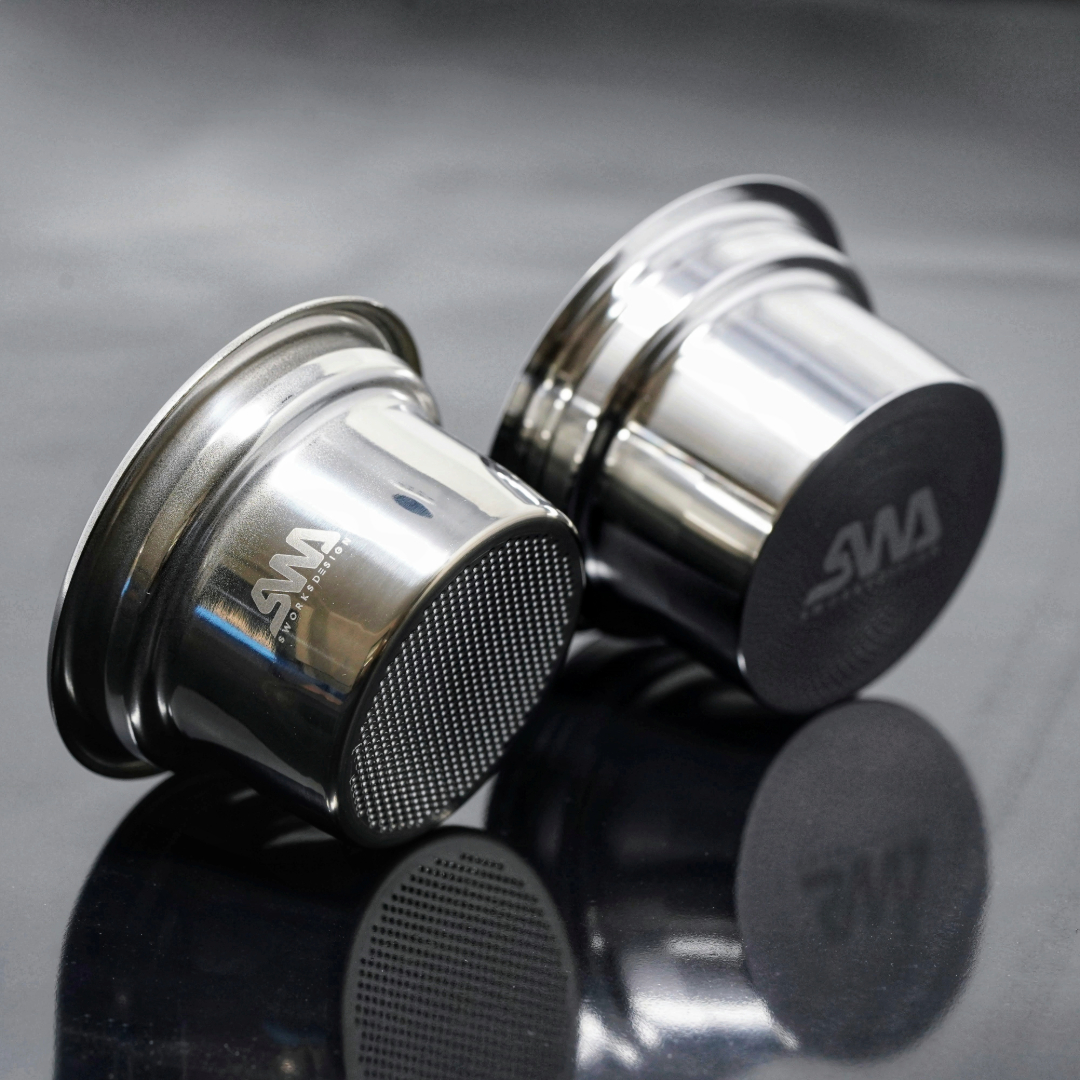 コーヒーメーカー・エスプレッソマシン SWORKS DESIGN PRESSURE GAUGE ADAPTER ENDGAME PICOPRESSO Ft. SWORKSDESIGN Pressure Gauge, Billet