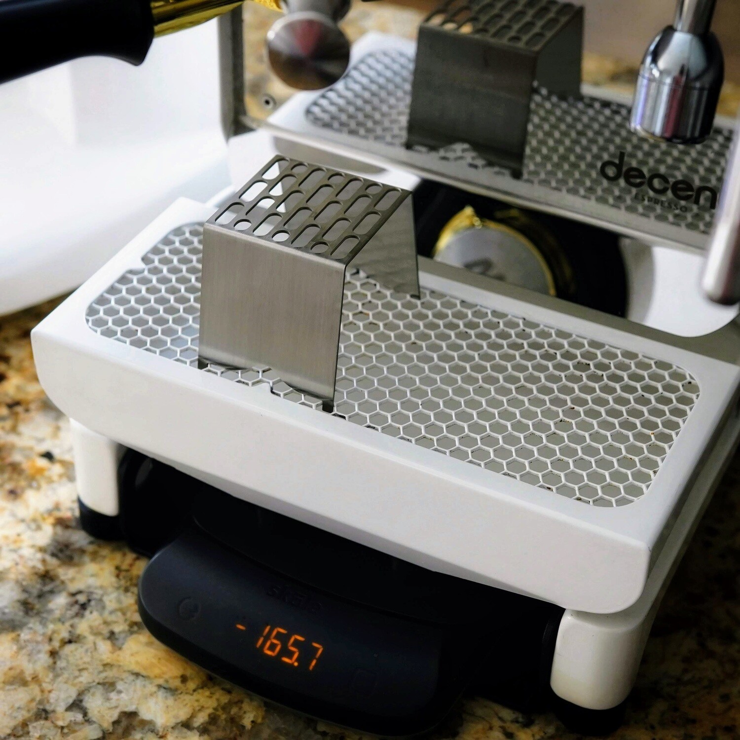 Drip Tray Cover Scale Adapter - Decent Espresso