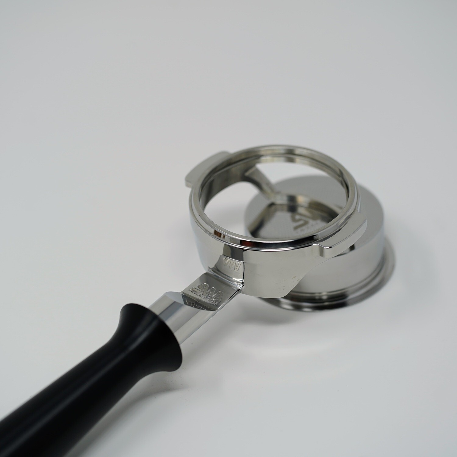 Bottomless Portafilter, Color: Stainless Steel