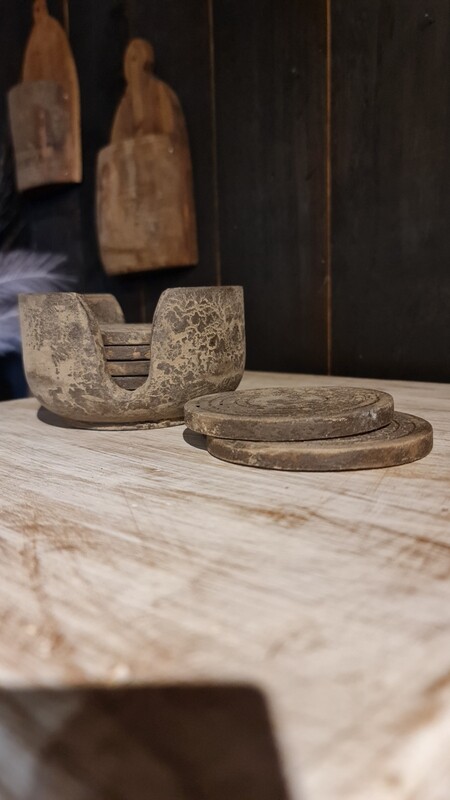 Onderetters grey finish