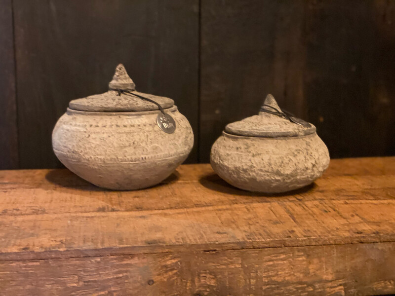 Prachtige Set Van Grote En Kleine Pot