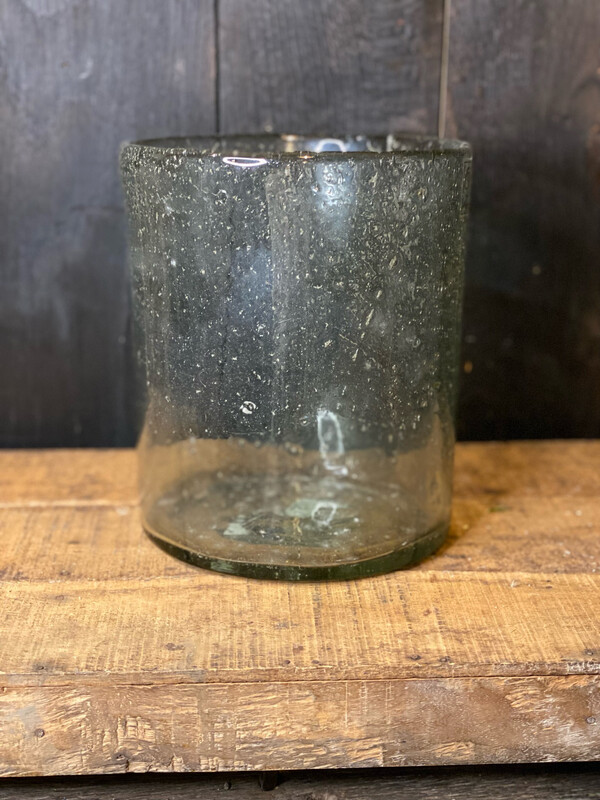 Windlicht Bubbelglas