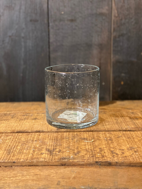 Windlicht Bubbelglas
