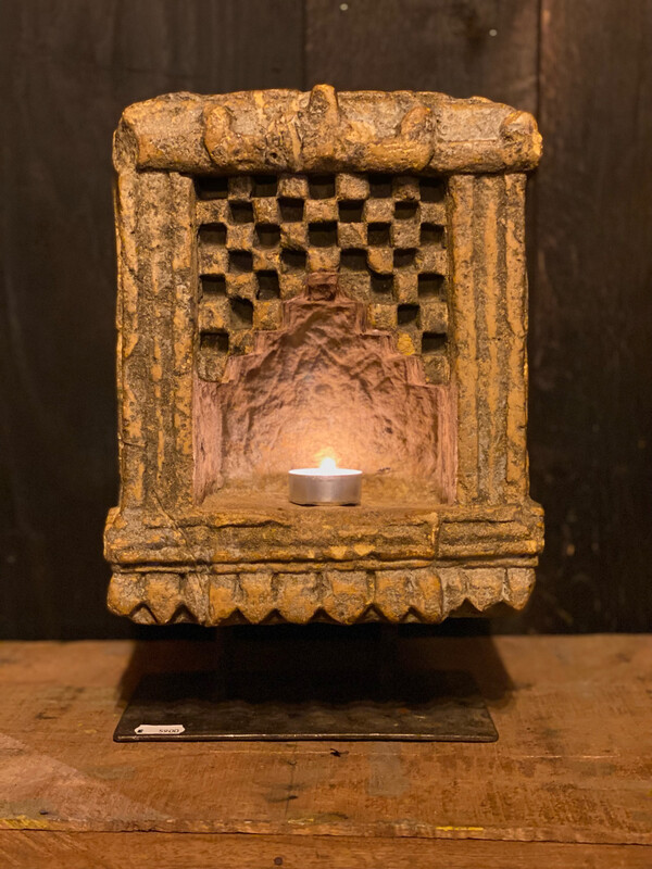 Stenen Tempel Op Statief