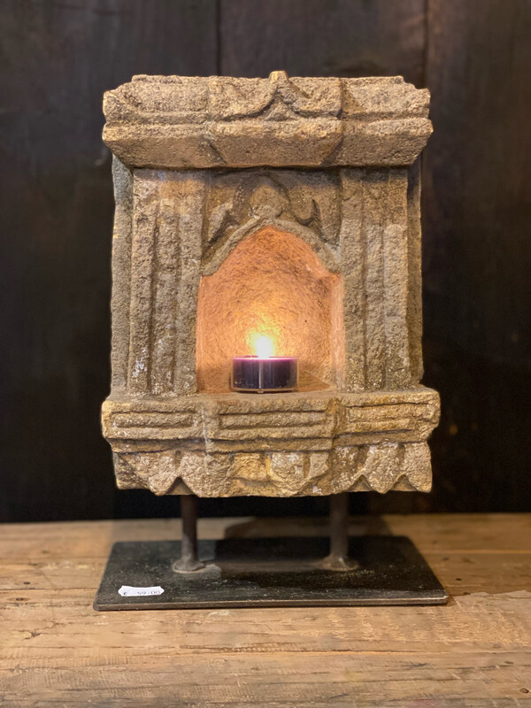 Stenen Tempel Op Statief