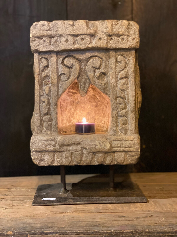 Stenen Tempel Op Statief