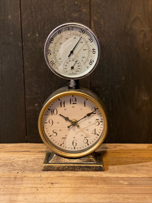 Klok Met Thermometer