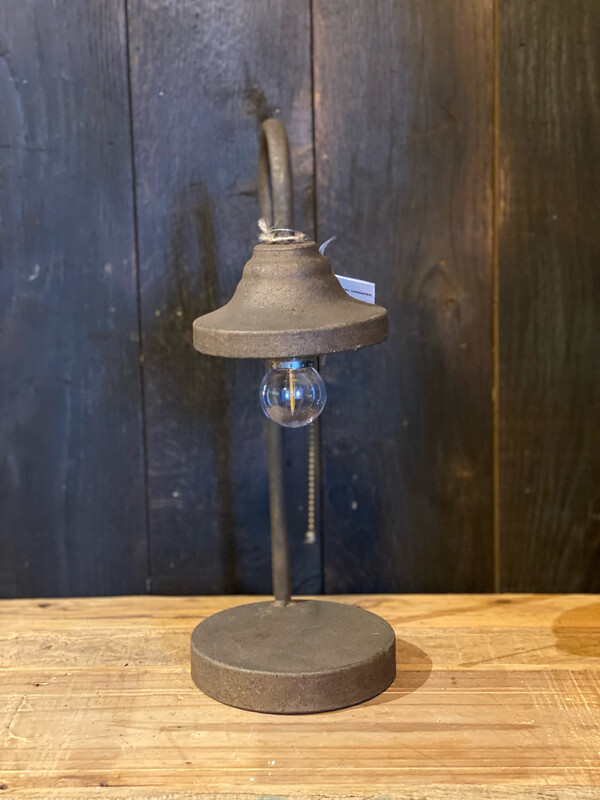 Lamp Op Batterij Roestkleur