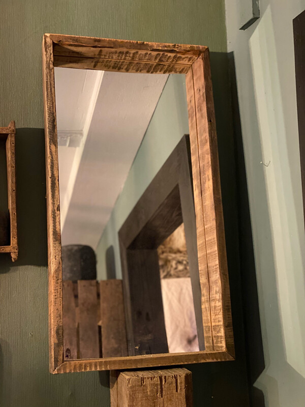Grote Houten Spiegel