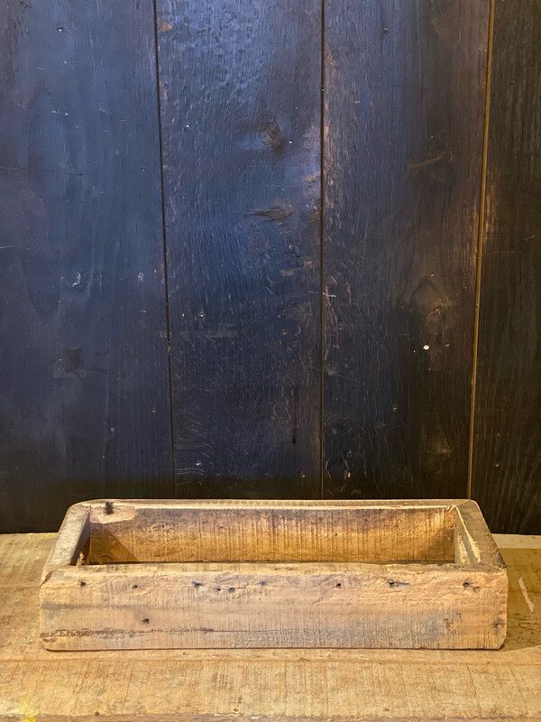 Houten Bak Met Handgrepen