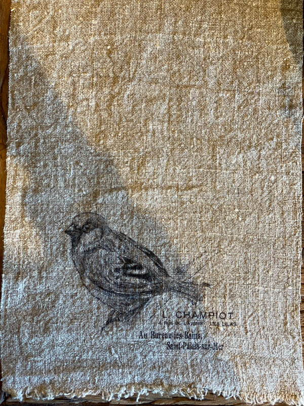 Shabby Doek Vogel