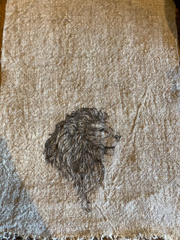 Shabby Doek Leeuw