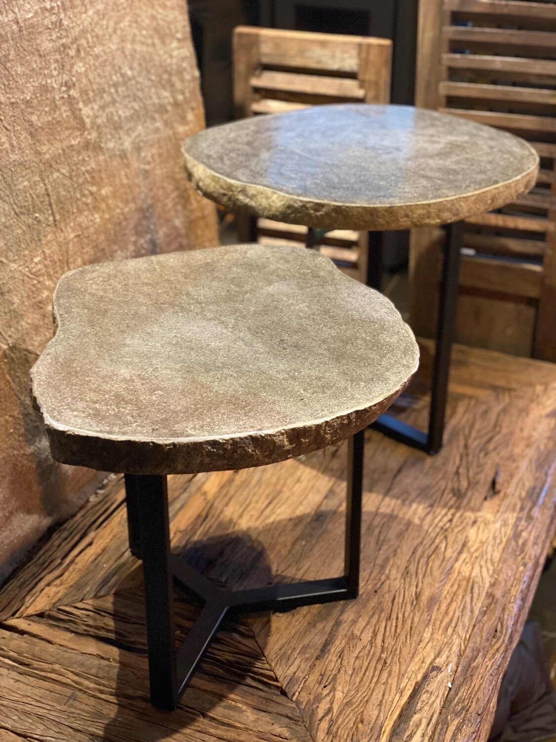 Set Van 2 Salontafels Riverstone