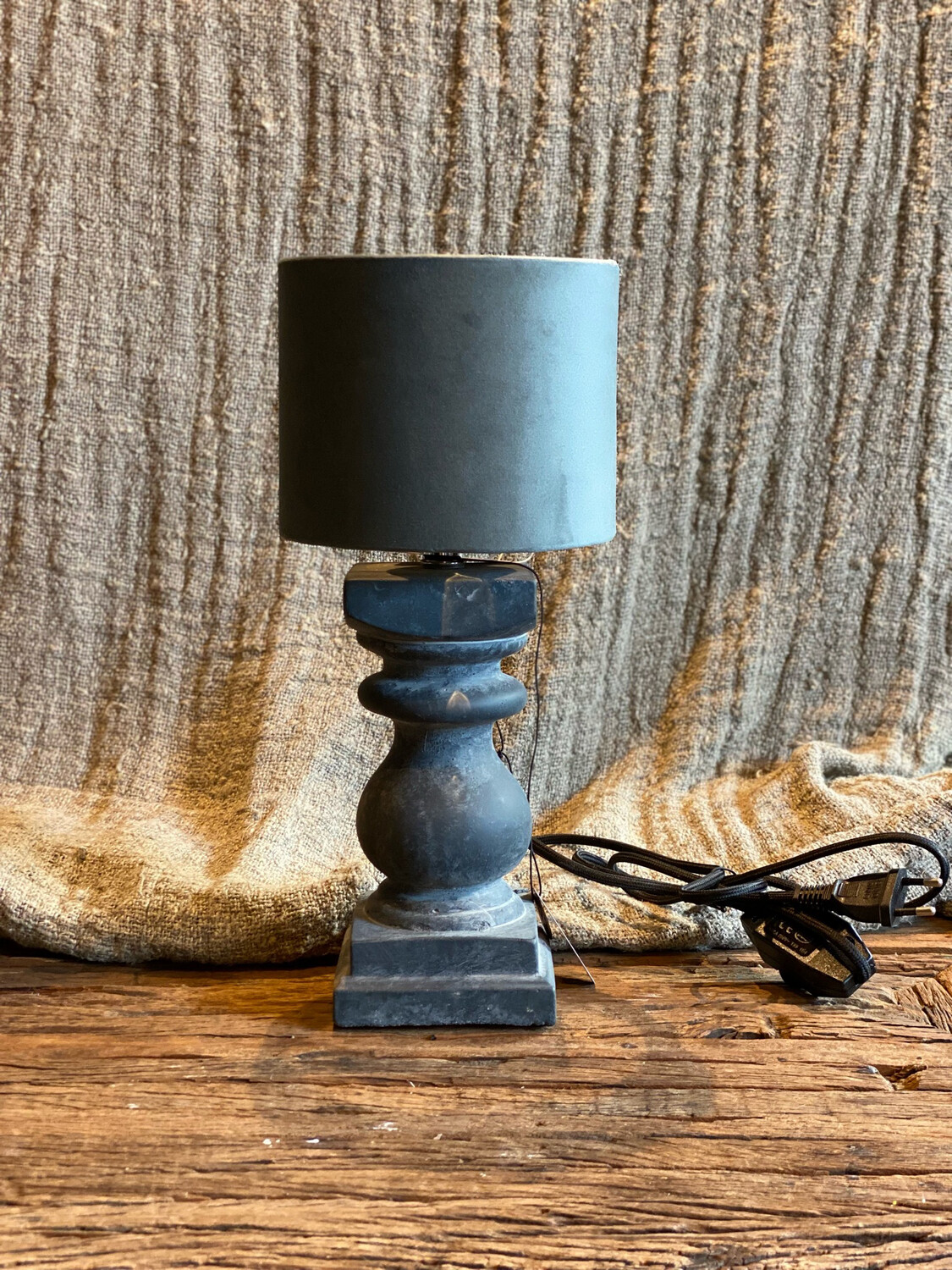 Lamp Velvet Zacht Blauw