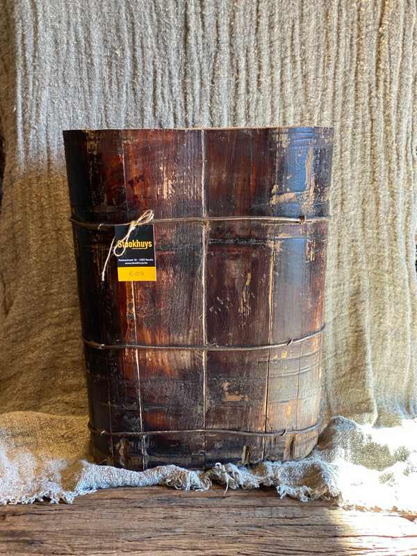 Unieke Houten Mand