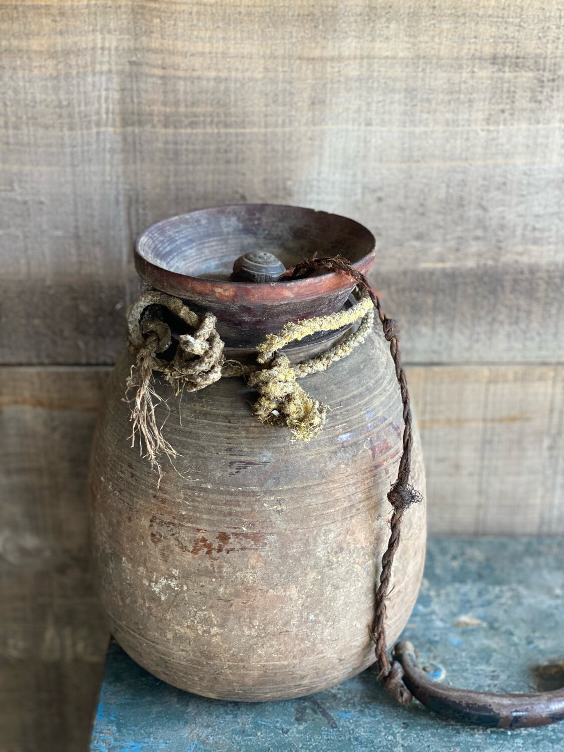 Nepalese Pot Met Deksel L