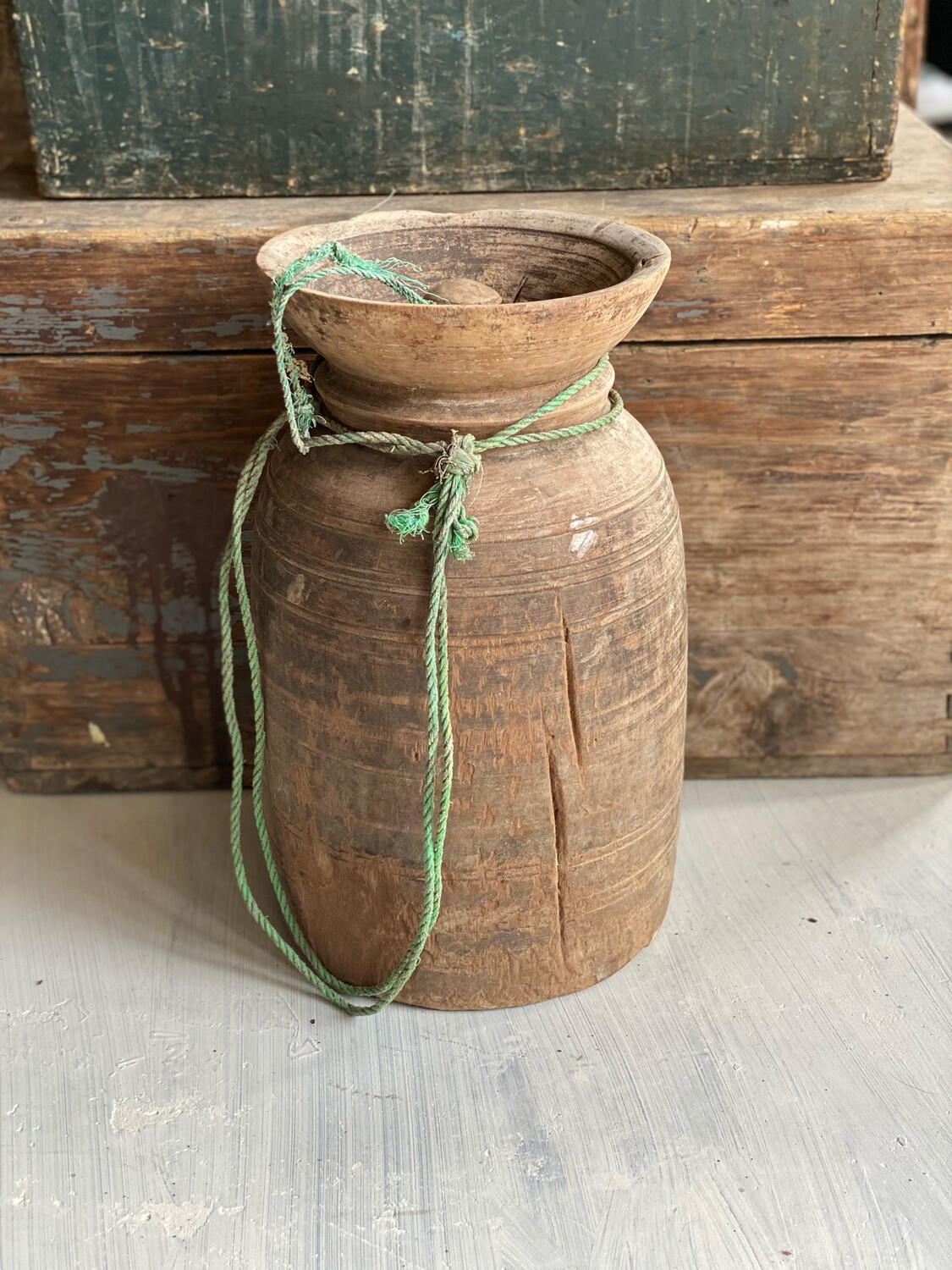 Nepalese Pot Met Deksel Xl