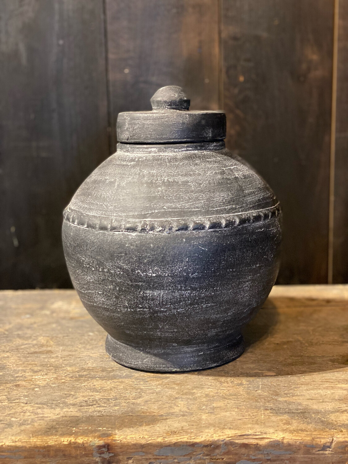 Nepal Pottery Black