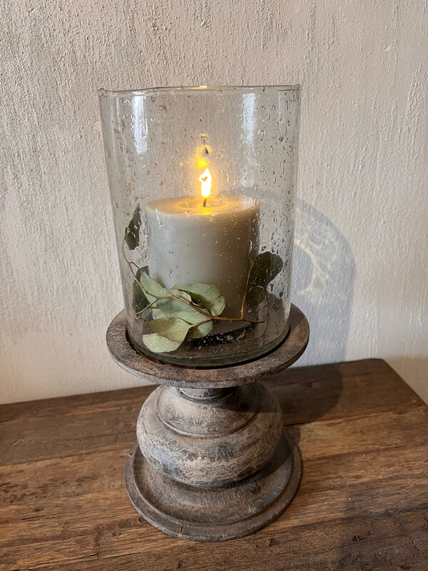 Plateau Met Windlicht