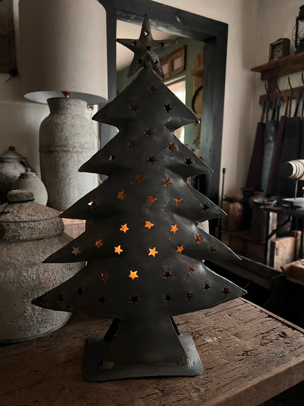 Kerstboom Met Theelichthouder