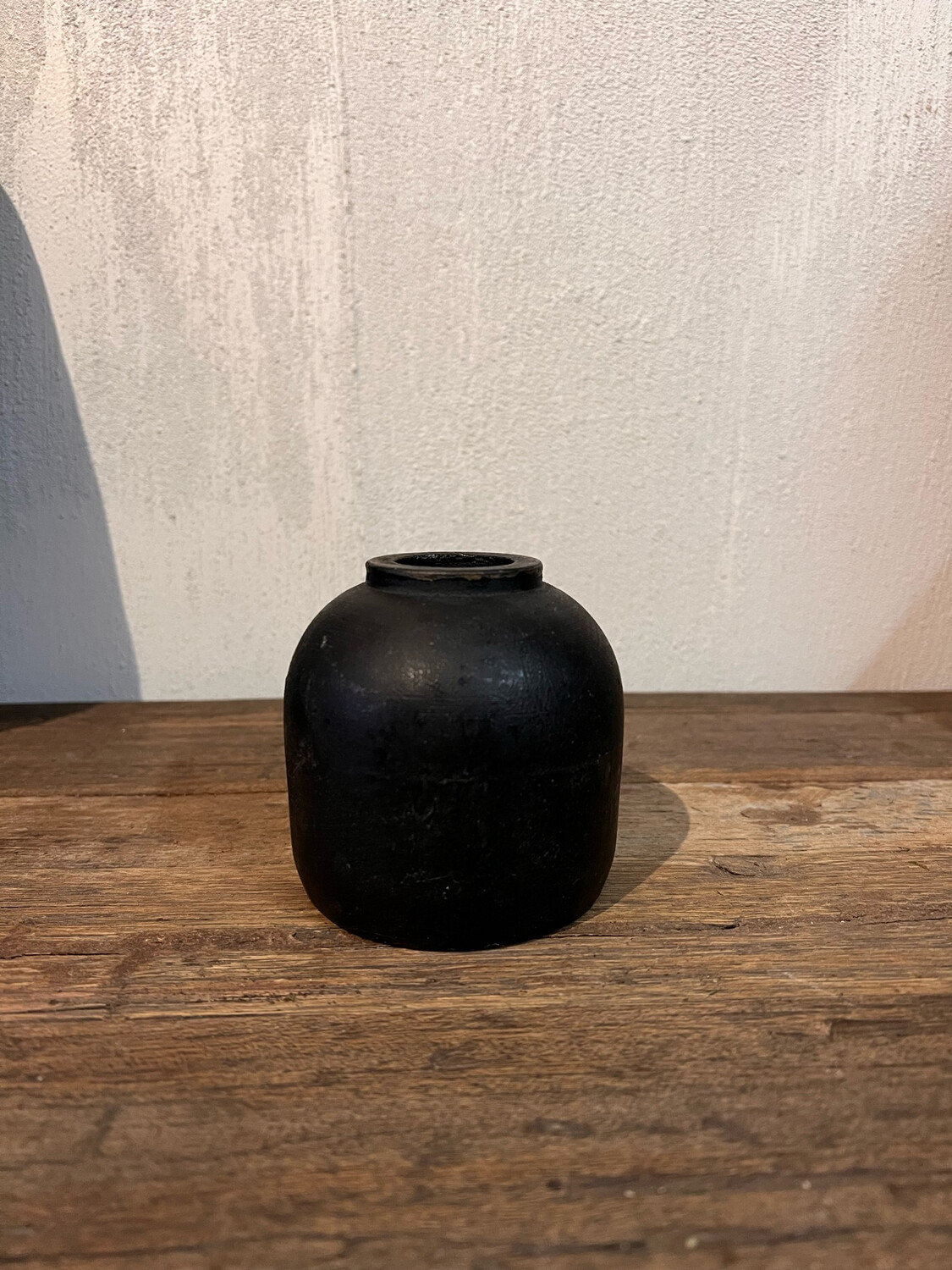 Leuk houten potje