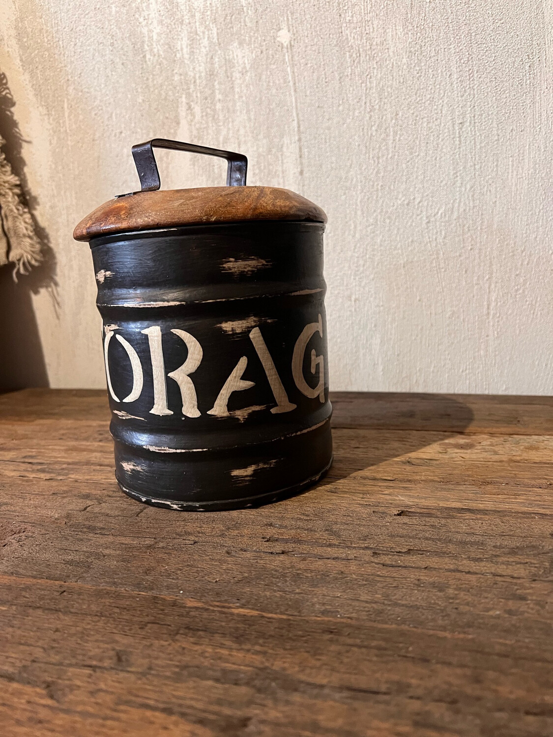Vintage voorraad bus