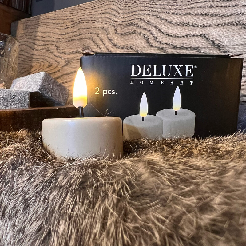 Led Theelicht Deluxe Homeart