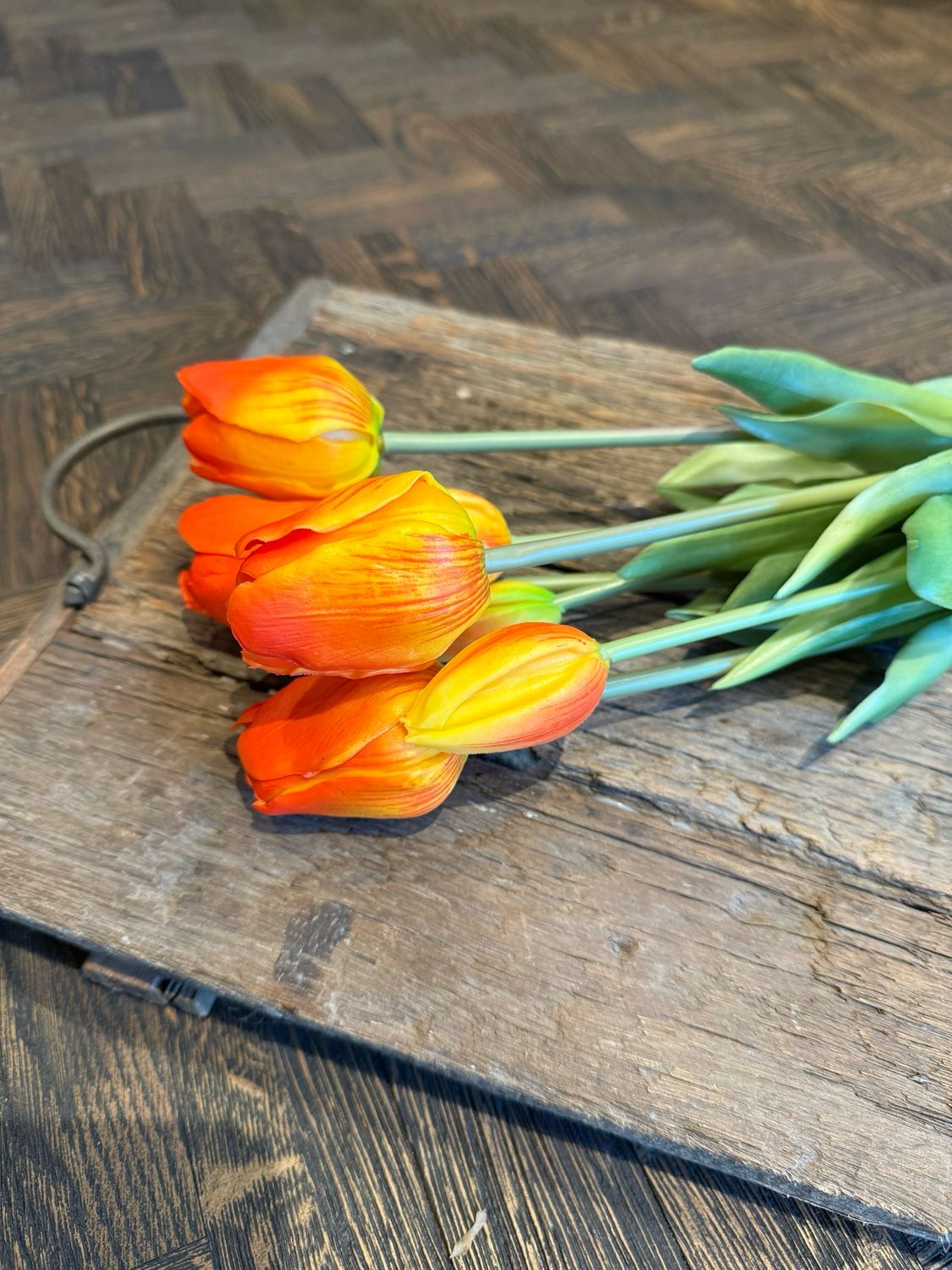 Classic tulp real touch oranje