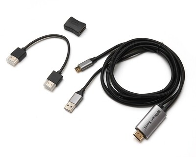 Адаптер USB-C to HDMI Samsung Galaxy S8, S8 Plus, Note 8, S10, S10+, Note 10