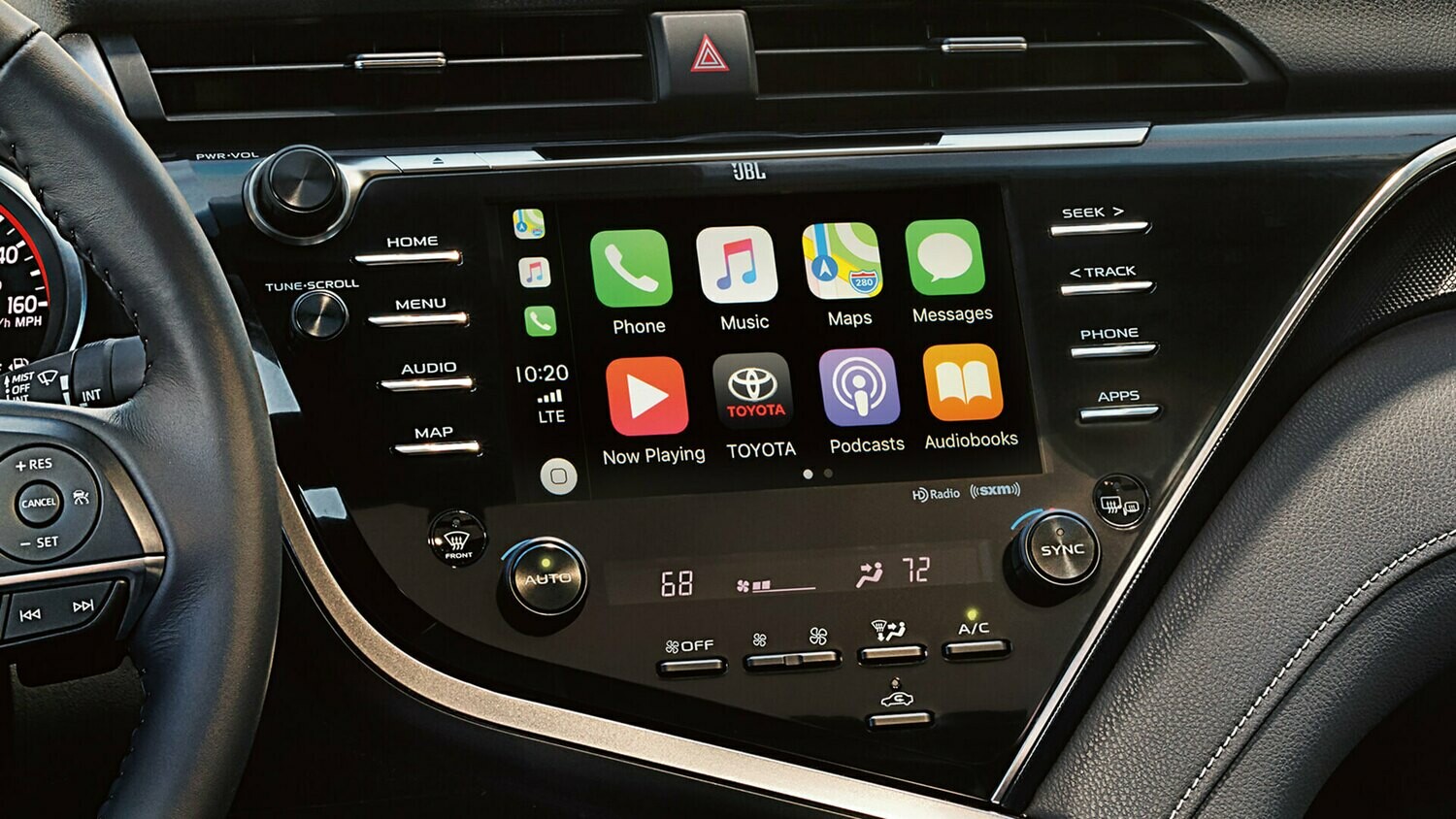 Обновление Toyota Camry и Sienna для активации функций CarPlay и Android Auto