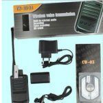 อุปกรณ์ตัดสัญญาณอุปกรณืสอดแนมแบบ wireless 1.5กม. Wireless Detector 1.5KM