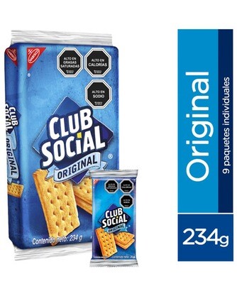 Club Social Crackers 9 Pcs
