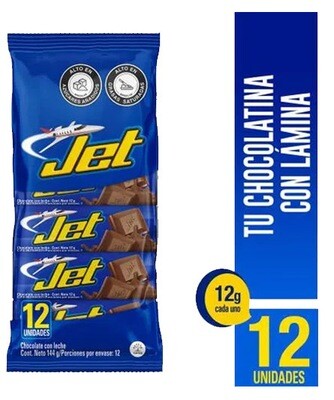 Jet Chocolate Bar 12 Pcs