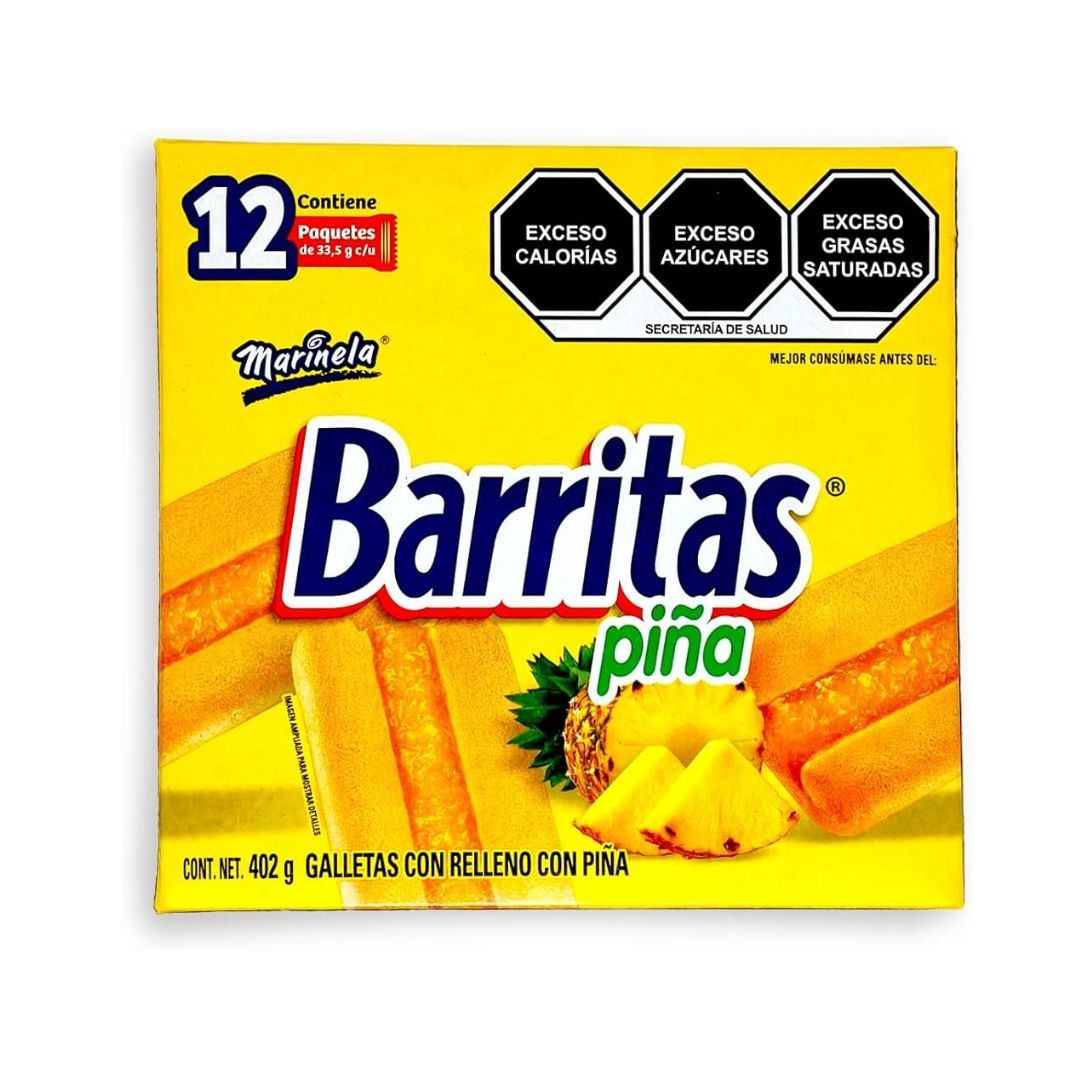 Barritas Marinela Pineapple 12 pack