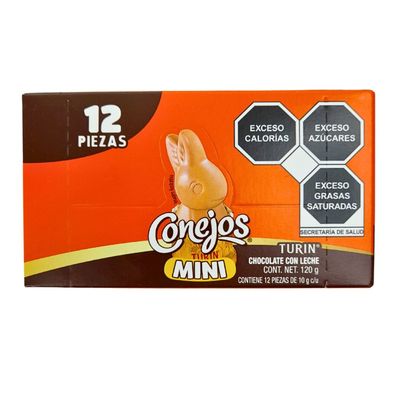 Chocolate &quot;Conejos&quot; 120gr (12pcs)