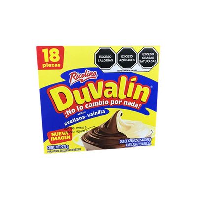 Duvalin Hazelnut and Vanilla 18 pcs