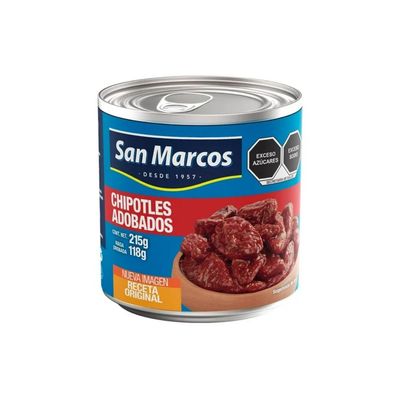 San Marcos Chipotles in Adobo 215gr