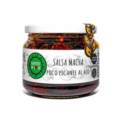 Salsa Macha Garlic Mild 60gr